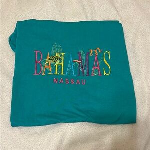 Teal Bahamas Nassau Graphic Tee